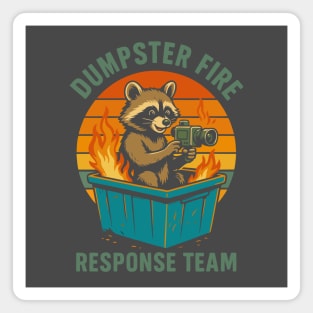 Dumpster-FIRE-response-team Magnet